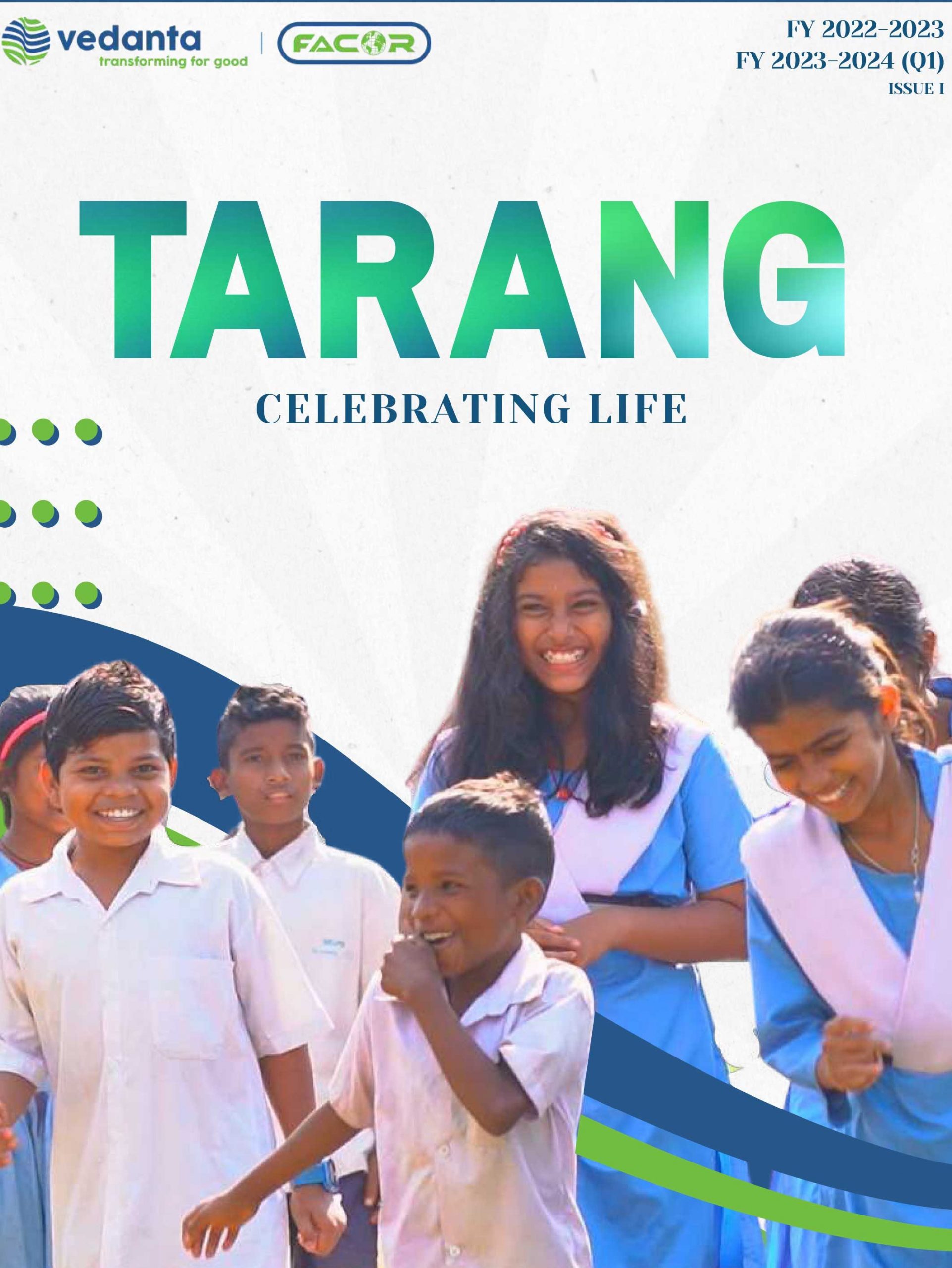 Tarang – Celebrating Life (CSR Magazine)